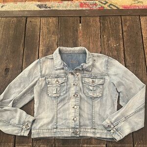 Kut from the Kloth Light Blue Jean Jacket